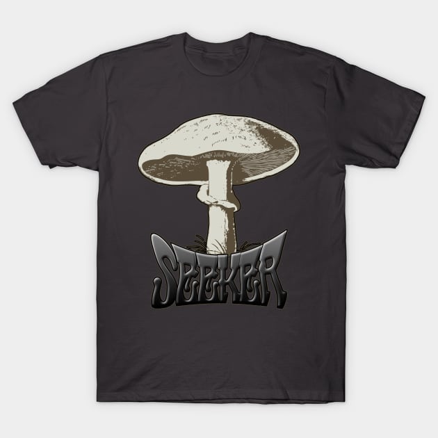 Shroom Seeker Mushroom Seeker Consciousness T-Shirt by AltrusianGrace